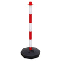 Red/White Post with Base