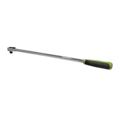 Siegen Extra-Long Pear-Head Ratchet Wrench with Flip Reverse 1/2"Sq Drive