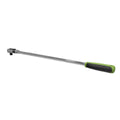 Siegen Extra-Long Flexi-Head Ratchet Wrench with Flip Reverse 1/2"Sq Drive
