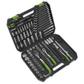 Siegen Socket Set 1/4", 3/8" & 1/2"Sq Drive 219pc