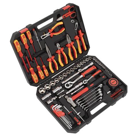 Siegen Electrician's Tool Kit 90pc