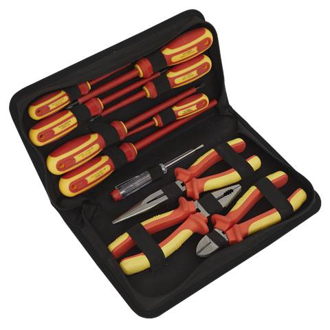 Siegen Electrical Tool Kit 11pc - VDE Approved