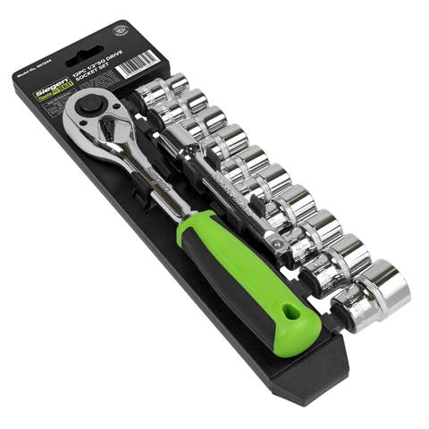 Siegen Socket Set 1/2"Sq Drive 12pc