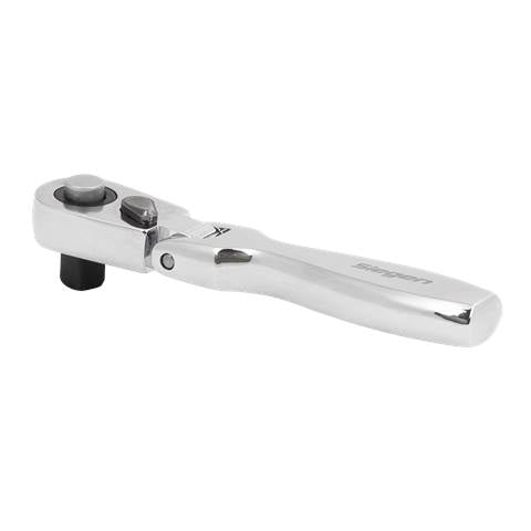 Siegen Micro Flexi-Head Ratchet Wrench 1/4"Sq Drive