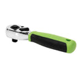 Siegen Stubby Ratchet Wrench with Flip Reverse 1/4"Sq Drive