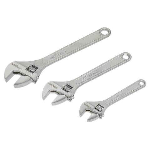 Siegen Adjustable Wrench Set 3pc