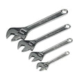 Siegen Adjustable Wrench Set 4pc