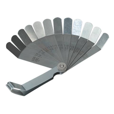 Siegen Dual Marked Offset Feeler Gauge 12 Blade