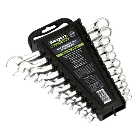 Siegen Combination Spanner Set 6-19mm 11pc