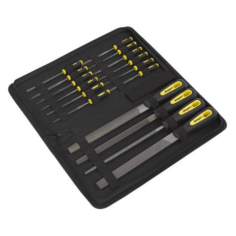 Siegen Engineer's & Needle File Set 16pc