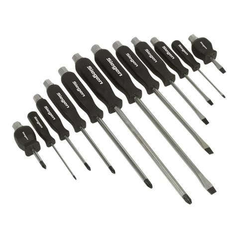 Siegen Hammer-Thru Screwdriver Set 12pc