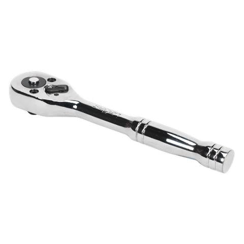 Siegen Pear-Head Ratchet Wrench with Flip Reverse 1/4"Sq Drive