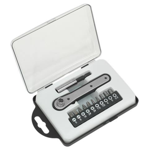 Siegen Ratchet Driver Bit Set 12pc