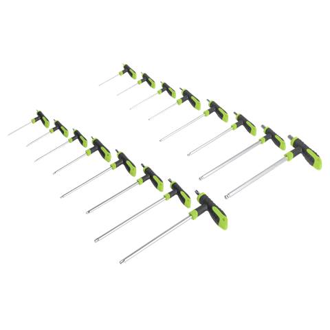 Siegen T-Handle TRX-Star* & Hex Key Set 16pc
