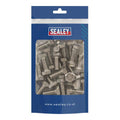 Stainless Steel Hex Head Set Screw M10 X 25 A2, DIN 933 - Pack of 25