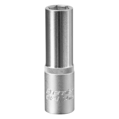 Premier Deep Socket 1/2"Sq Drive 14mm