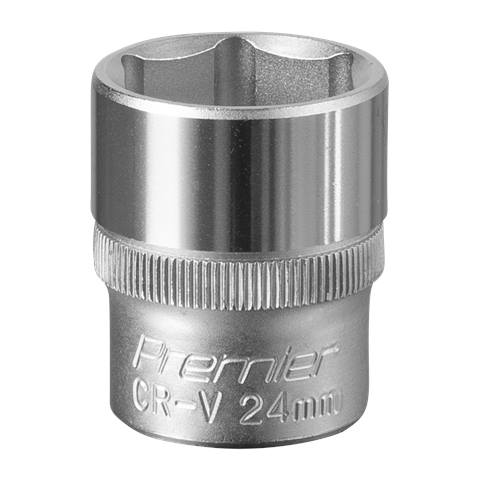 Premier Socket 1/2"Sq Drive 24mm