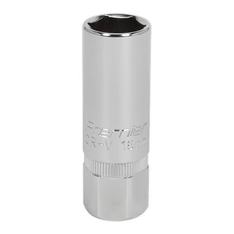 Premier Spark Plug Socket 1/2"Sq Drive 16mm