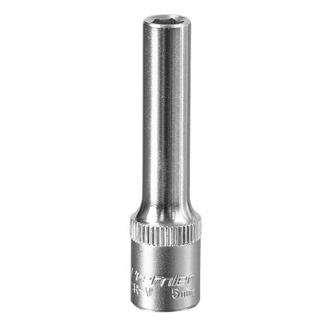 Premier Deep Socket 1/4"Sq Drive 5mm