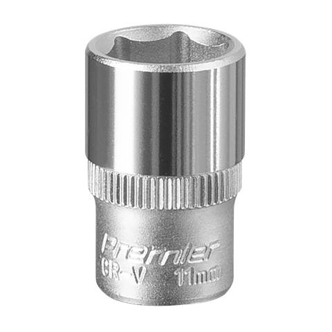 Premier Socket 1/4"Sq Drive 11mm
