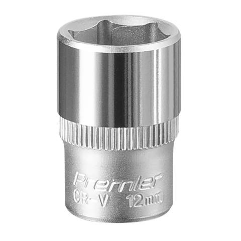 Premier Socket 1/4"Sq Drive 12mm