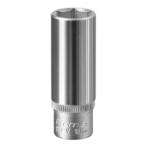 Premier Deep Socket 1/4"Sq Drive 13mm