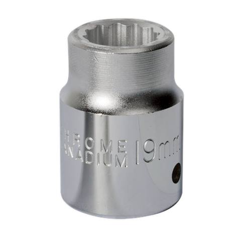 Premier Socket 3/4"Sq Drive 19mm