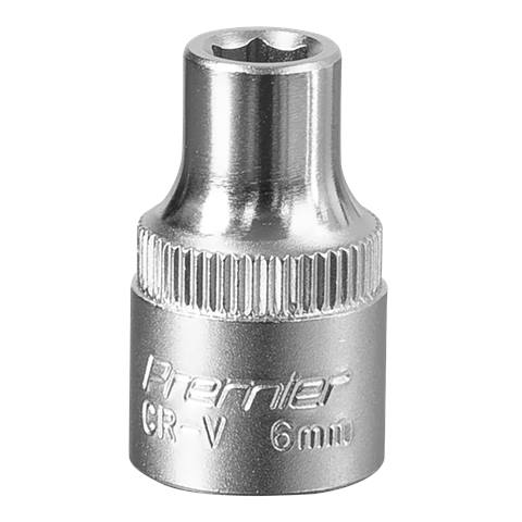 Premier Socket 3/8"Sq Drive 6mm