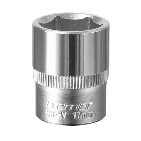 Premier Socket 3/8"Sq Drive 17mm