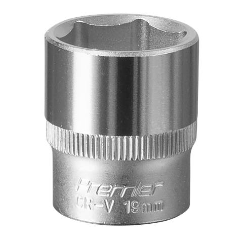 Premier Socket 3/8"Sq Drive 19mm