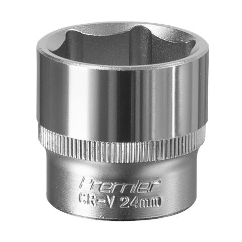 Premier Socket 3/8"Sq Drive 24mm