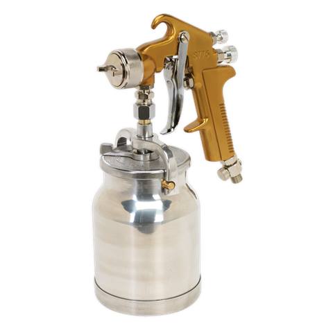 Siegen Suction Feed Spray Gun 1.7mm Set-Up