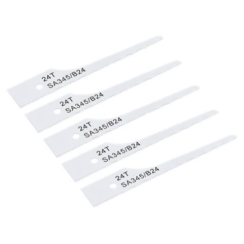 74mm HSS Air Saw Blade 24tpi - Pack of 5