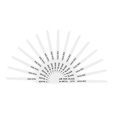 94.5mm HSS Air Saw Blade 32tpi - Pack of 15