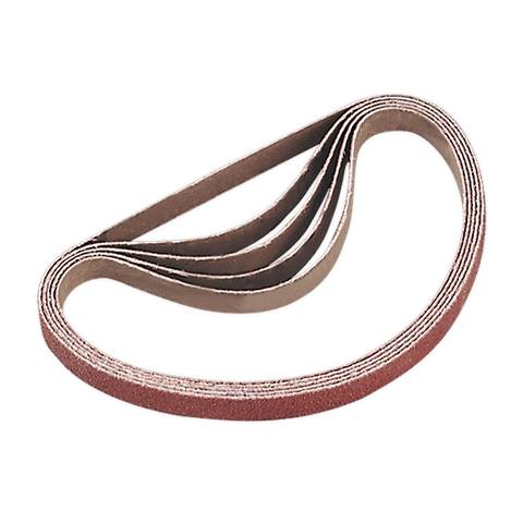 10 x 330mm Sanding Belt 60Grit - Pack of 5