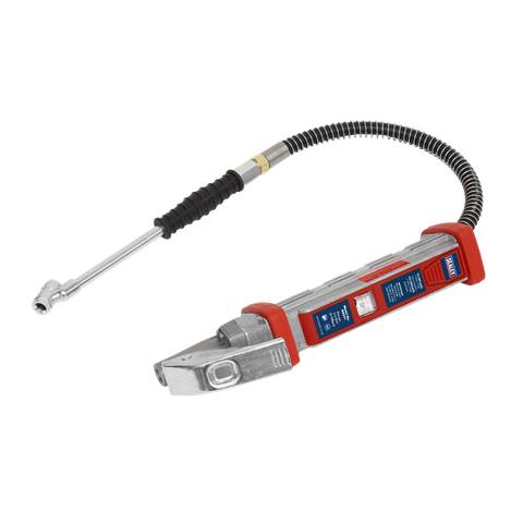 Tyre Inflator with 0.5m Hose & Twin Push-On Connector