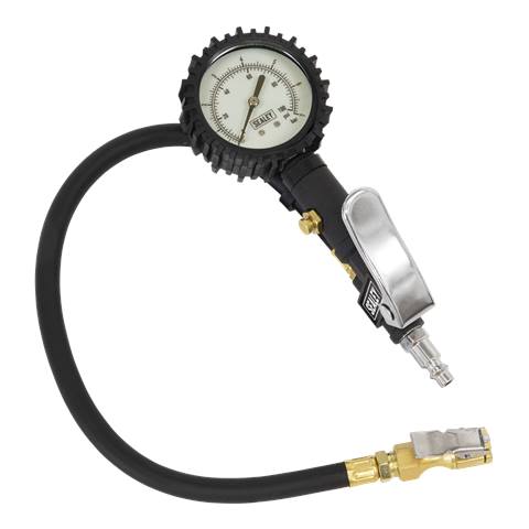 Tyre Inflator with Clip-On Connector