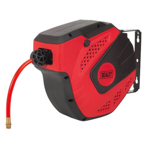 10m Auto-Rewind Control PU Air Hose Reel 8mm ID