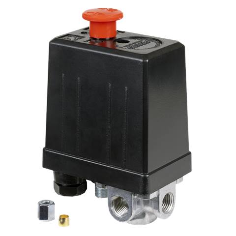 Pressure Switch with 4 x 1/4" Ports 6-8bar