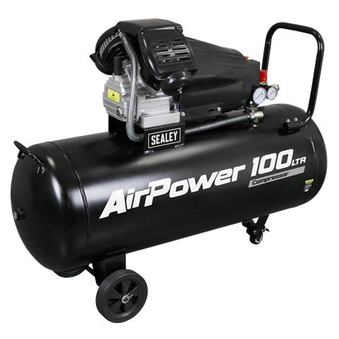 100L V-Twin Direct Drive Air Compressor 3hp
