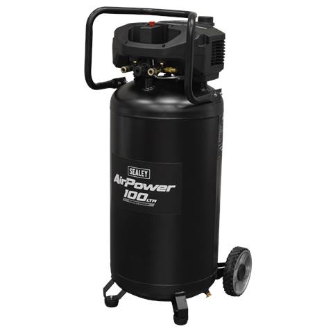 100L Oil Free Belt Drive Vertical Compressor 2.5hp