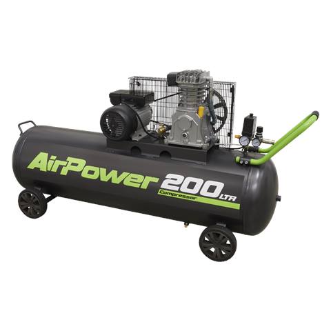 200L Belt Drive Air Compressor 3hp