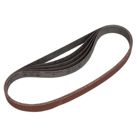 25 x 762mm Sanding Belt 60Grit - Pack of 5