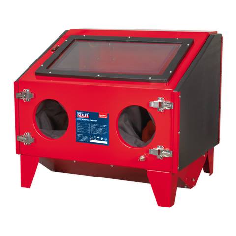 Shot Blasting Double Access Cabinet with Gun 695 x 580 x 625mm