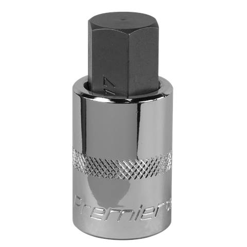 Premier Hex Socket Bit 1/2"Sq Drive 17mm