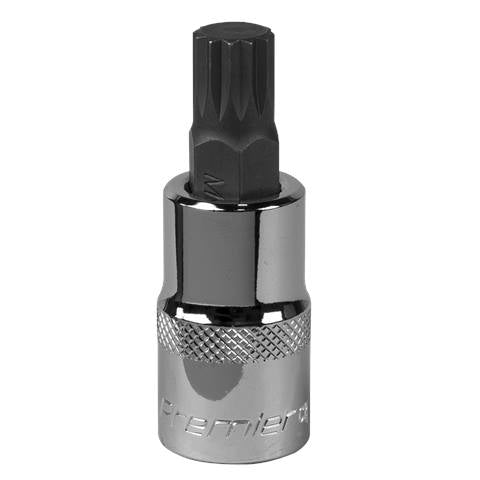Premier Spline Socket Bit 1/2"Sq Drive M12