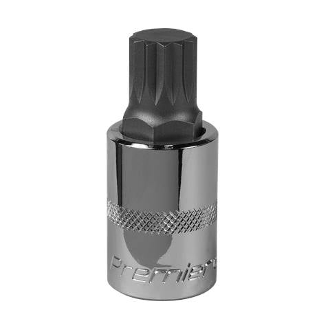 Premier Spline Socket Bit 1/2"Sq Drive M16