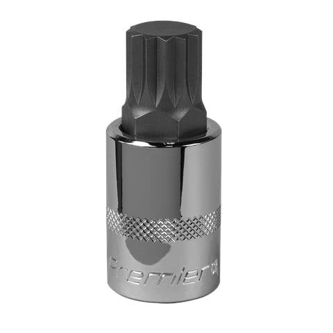 Premier Spline Socket Bit 1/2"Sq Drive M18