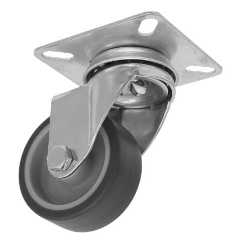 50mm Castor Wheel with Swivel Plate