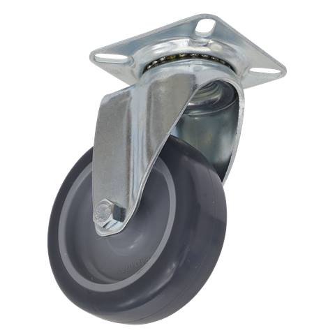 75mm Castor Wheel with Swivel Plate